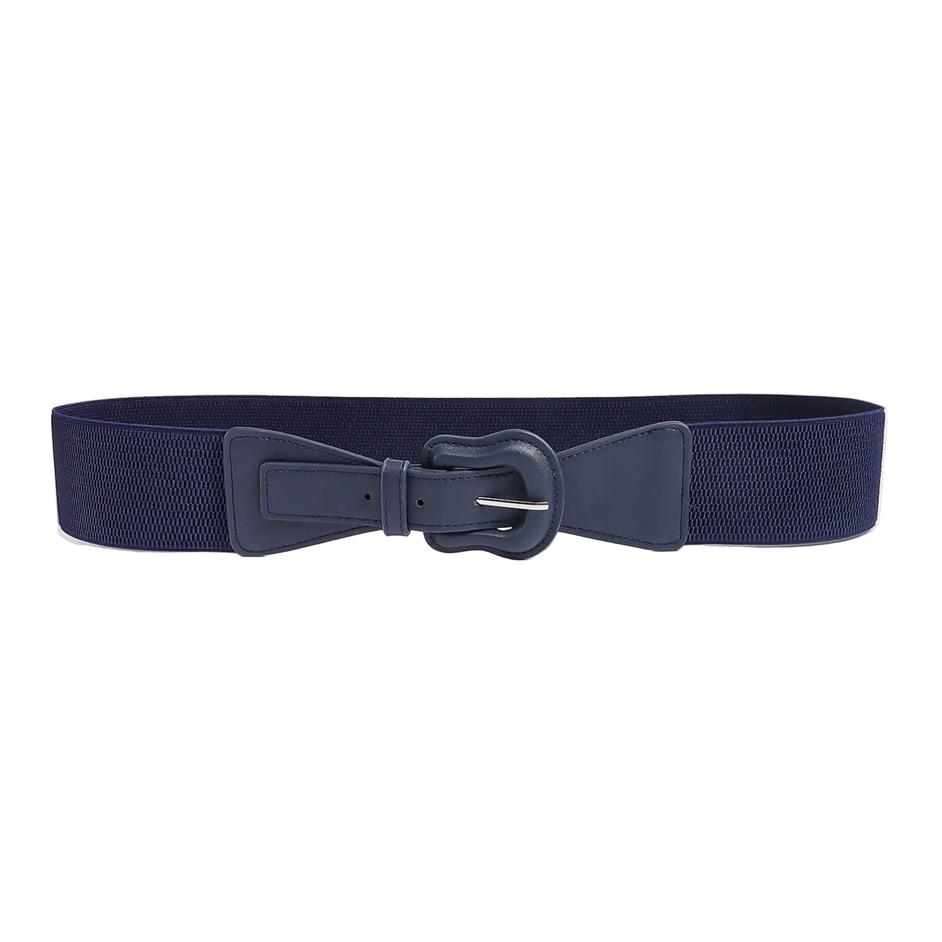 Ceinture large élastique femme boucle design